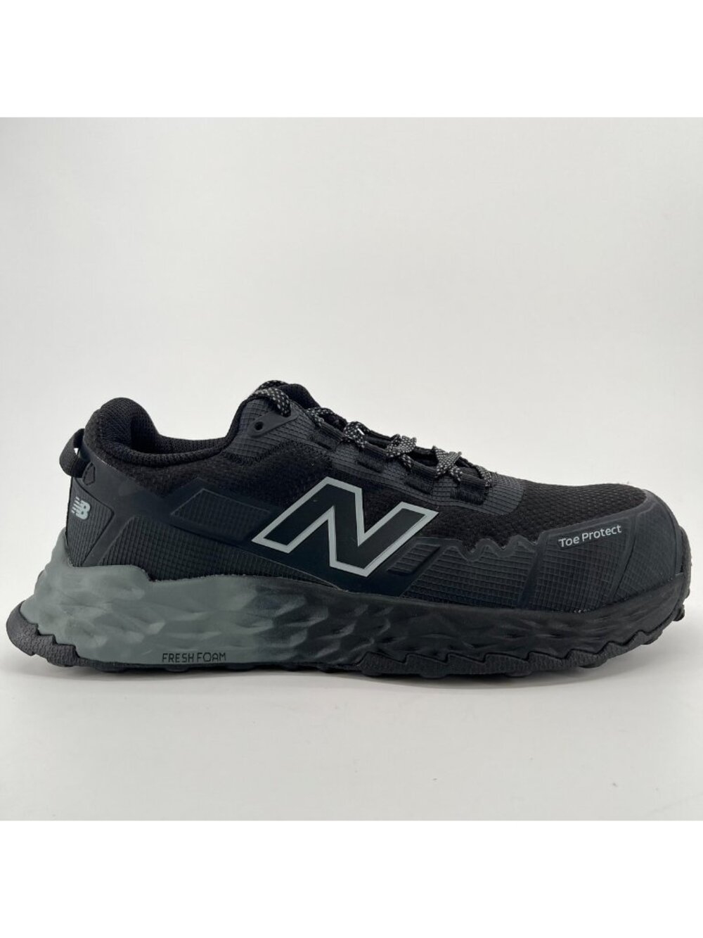 New Balance Fresh Foam Cremorne Mens Size 8 Black Composite Toe Work Shoes